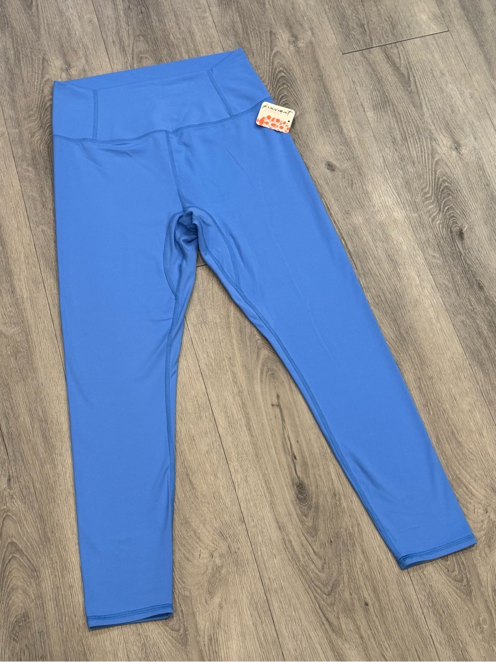 FP Movement by Free People Riviera Blue Athletic High-Rise Workout Leggings